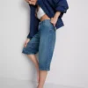 Șorturi din denim de bumbac Șorturi din denim de bumbac