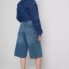 Șorturi din denim de bumbac Șorturi din denim de bumbac