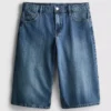 Șorturi din denim de bumbac Șorturi din denim de bumbac