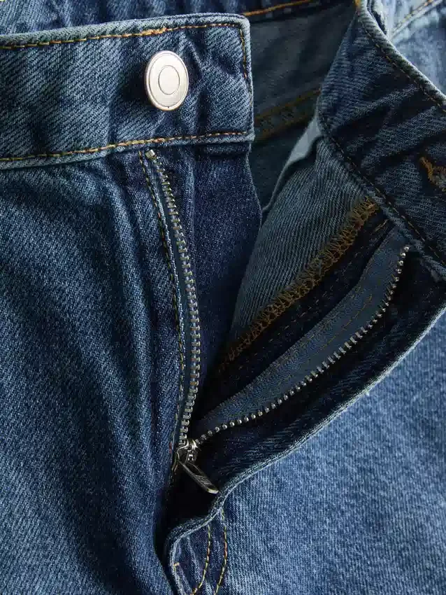 Șorturi din denim de bumbac Șorturi din denim de bumbac