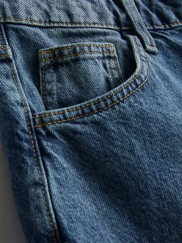 Șorturi din denim de bumbac Șorturi din denim de bumbac