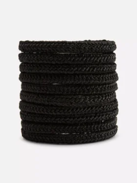 Pachet de 10 elastice groase de păr