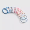 Pachet de 10 elastice împletite pentru păr