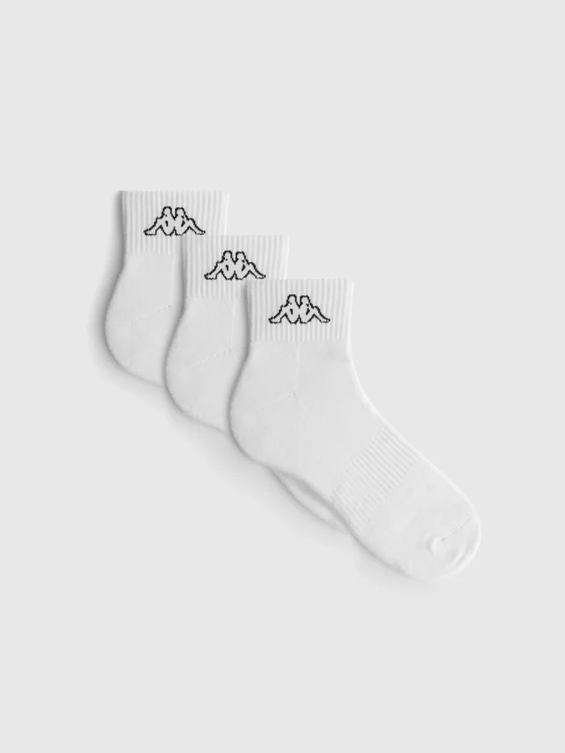 Pachet de 3 perechi de Șosete scurte Kappa x Primark Pachet de 3 perechi de Șosete scurte Kappa x Primark