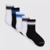 Pachet de 5 perechi de Șosete sportive cu dungi Pachet de 5 perechi de Șosete sportive cu dungi