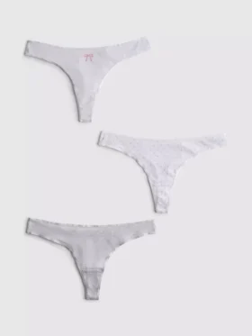 Pachet de 5 tanga din bumbac