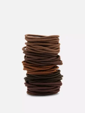 Pachet de 60 de elastice groase pentru păr