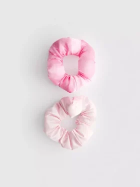 Pachet de 9 elasticuri jumbo din satin pentru dormit