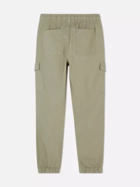 Pantaloni cargo cu conținut ridicat de bumbac