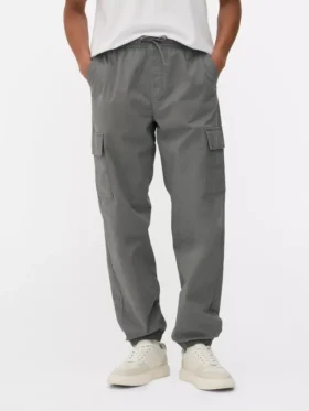 Pantaloni cargo cu manșete