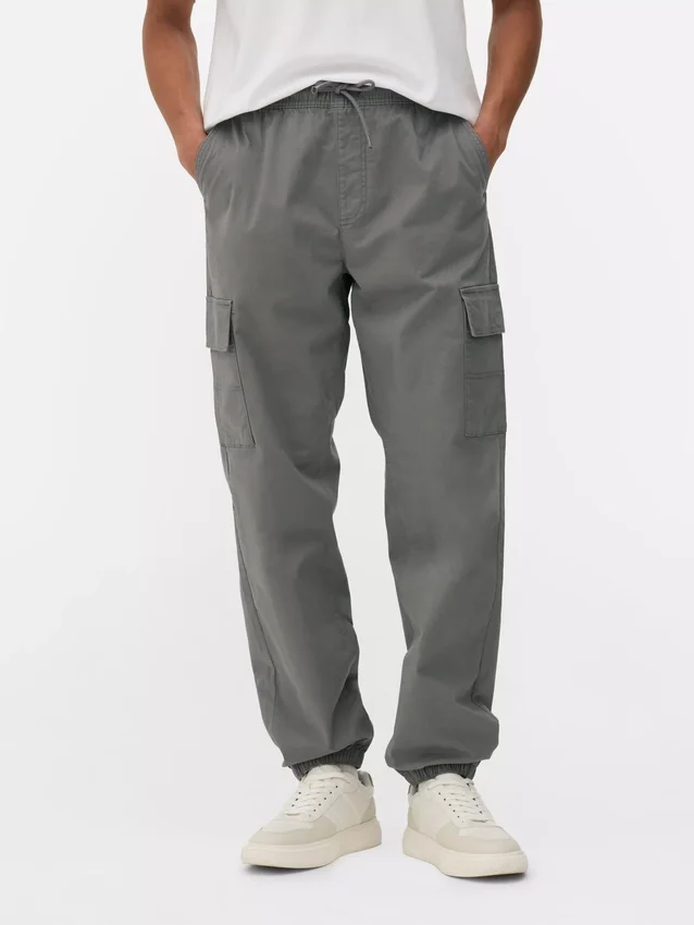 Pantaloni cargo cu manșete Pantaloni cargo cu manșete