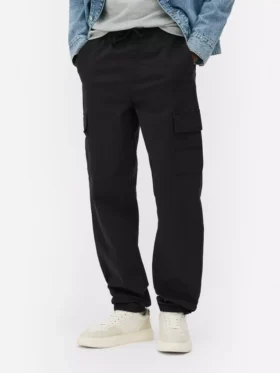 Pantaloni cargo cu manșete