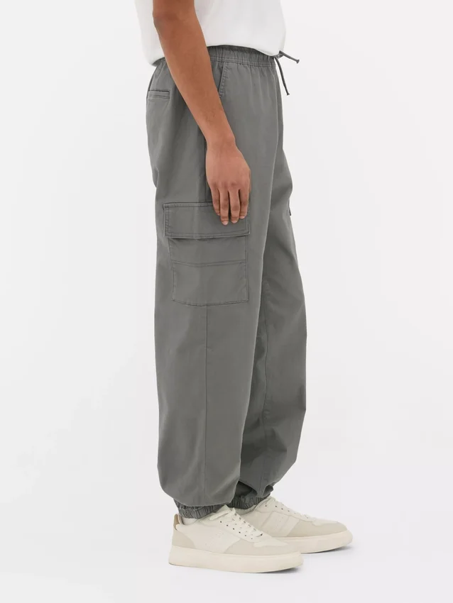 Pantaloni cargo cu manșete Pantaloni cargo cu manșete