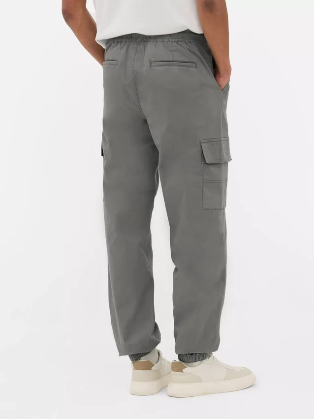 Pantaloni cargo cu manșete Pantaloni cargo cu manșete