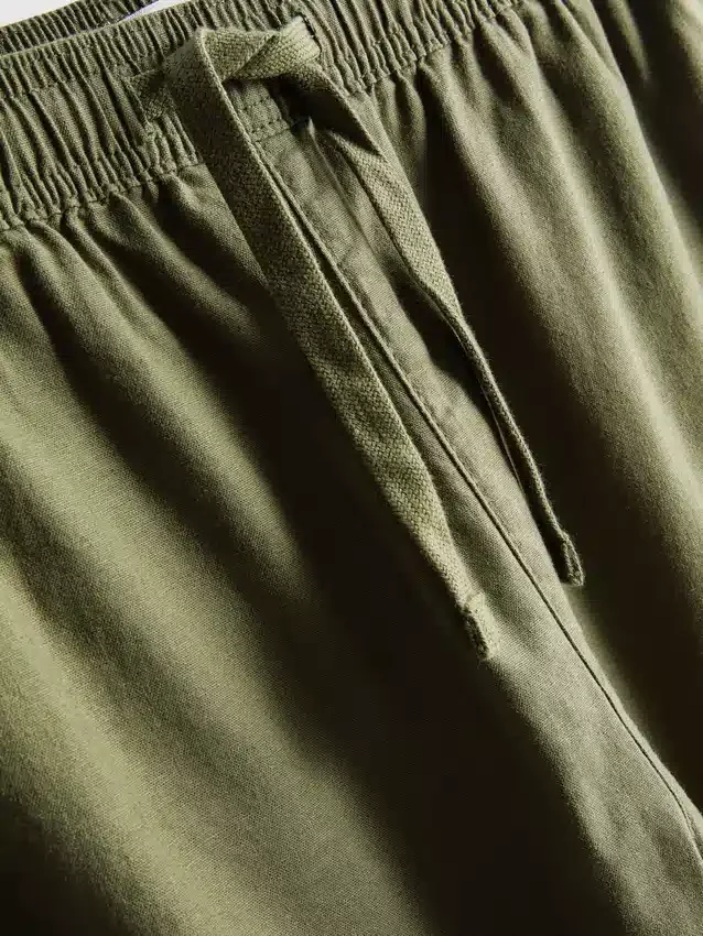Pantaloni cargo cu șnur Pantaloni cargo cu șnur