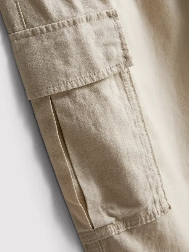Pantaloni cargo cu șnur Pantaloni cargo cu șnur