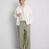Pantaloni chino largi, cu talie medie Pantaloni chino largi, cu talie medie