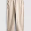 Pantaloni chino largi, cu talie medie Pantaloni chino largi, cu talie medie