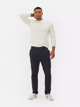 Pantaloni chino slim stretch