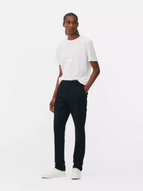 Pantaloni chino slim stretch