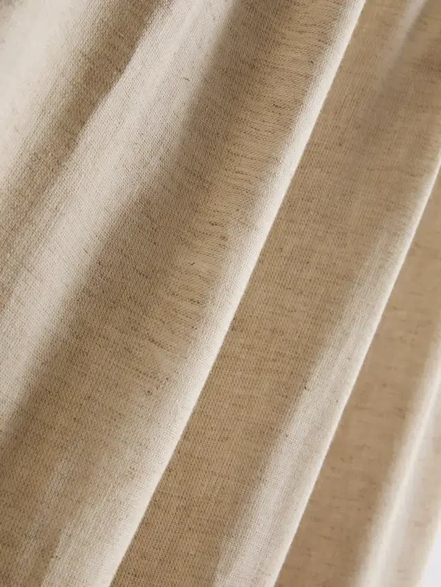 Pantaloni cu croi larg din amestec de in Pantaloni cu croi larg din amestec de in