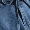 Pantaloni cu croi larg din denim cu conținut ridicat de bumbac, Paula Echevarría Pantaloni cu croi larg din denim cu conținut ridicat de bumbac, Paula Echevarría