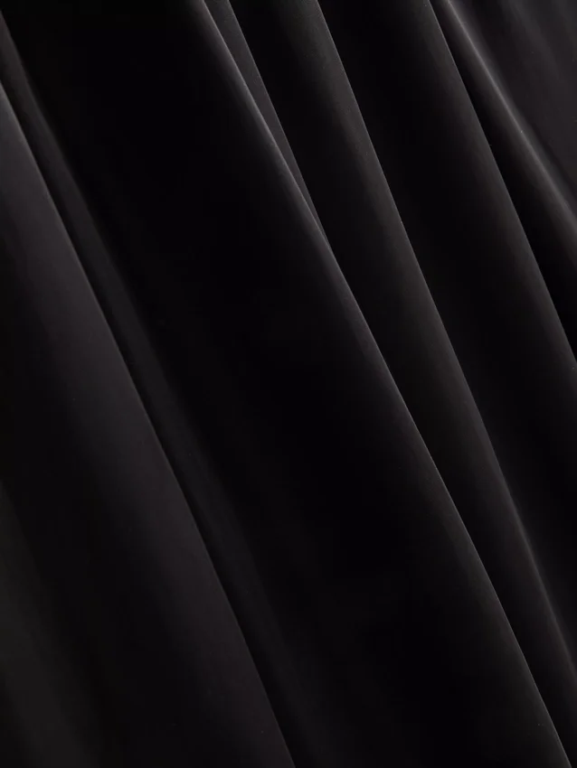 Pantaloni cu croi larg din satin Pantaloni cu croi larg din satin