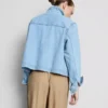 Pantaloni cu croi larg și textură șifonată Pantaloni cu croi larg și textură șifonată