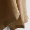 Pantaloni cu croi larg și textură șifonată Pantaloni cu croi larg și textură șifonată
