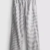 Pantaloni cu șnur și dungi Oxford Pantaloni cu șnur și dungi Oxford