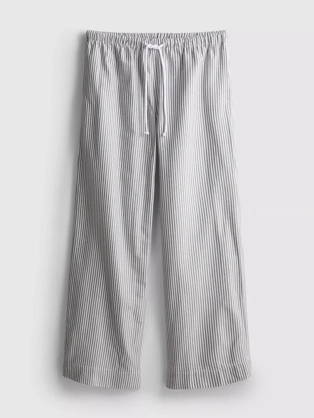 Pantaloni cu șnur și dungi Oxford Pantaloni cu șnur și dungi Oxford