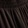 Pantaloni cu talie elastică și croi larg Pantaloni cu talie elastică și croi larg