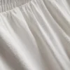 Pantaloni cu talie elastică și croi larg Pantaloni cu talie elastică și croi larg