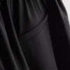 Pantaloni culotte cu talie medie și picior larg Pantaloni culotte cu talie medie și picior larg