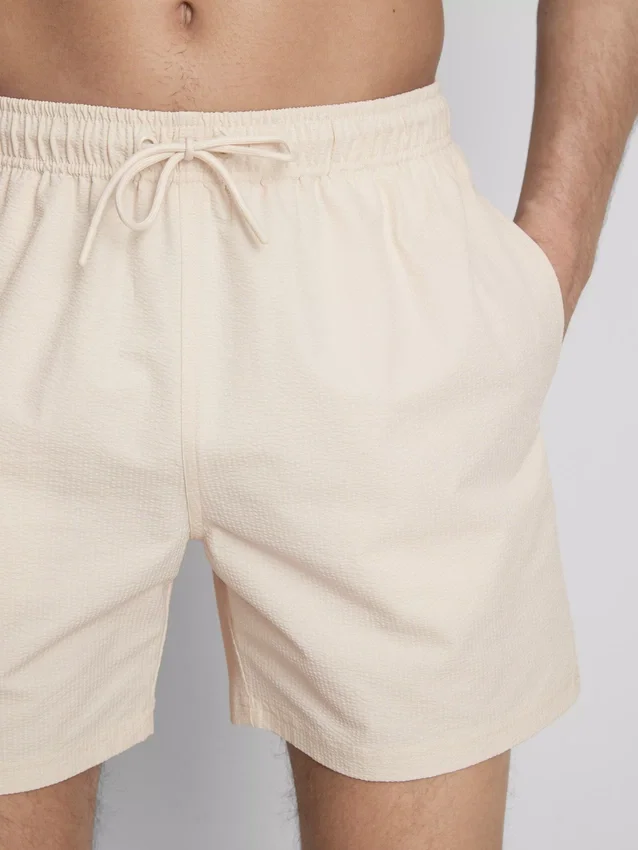 Pantaloni de baie cu textură Pantaloni de baie cu textură
