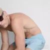Pantaloni de baie cu textură Pantaloni de baie cu textură