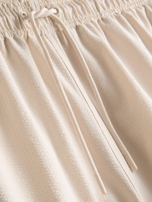 Pantaloni de baie cu textură Pantaloni de baie cu textură