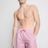 Pantaloni de baie din țesătură Seersucker Pantaloni de baie din țesătură Seersucker