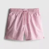 Pantaloni de baie din țesătură Seersucker Pantaloni de baie din țesătură Seersucker