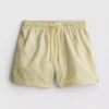 Pantaloni de baie din țesătură Seersucker Pantaloni de baie din țesătură Seersucker