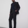 Pantaloni de costum clasici, croială regulată Pantaloni de costum clasici, croială regulată