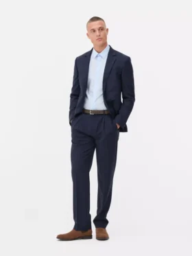 Pantaloni de costum croiți