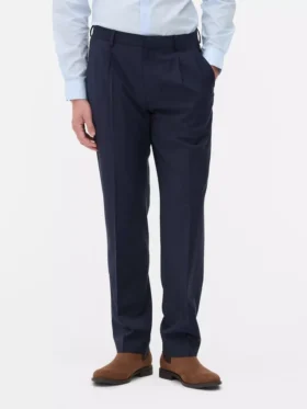 Pantaloni de costum croiți