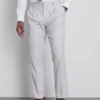 Pantaloni de costum cu croială regulată și textură Pantaloni de costum cu croială regulată și textură