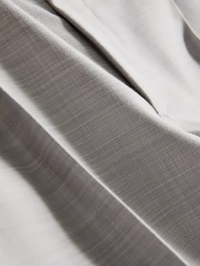 Pantaloni de costum cu croială regulată și textură Pantaloni de costum cu croială regulată și textură