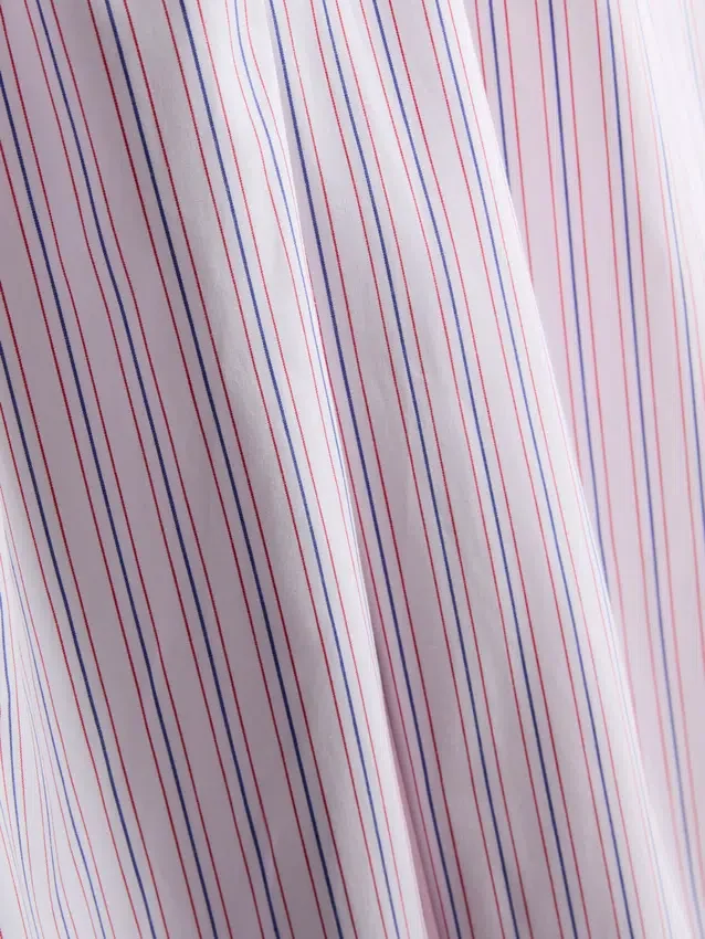 Pantaloni de Pijama cu croi drept, cu dungi, ideali pentru relaxare Pantaloni de Pijama cu croi drept, cu dungi, ideali pentru relaxare