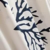 Pantaloni de Pijama cu croi larg și imprimeu coral Pantaloni de Pijama cu croi larg și imprimeu coral