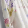 Pantaloni de pijama cu croi larg și imprimeu floral Pantaloni de pijama cu croi larg și imprimeu floral