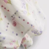 Pantaloni de pijama cu croi larg și imprimeu floral Pantaloni de pijama cu croi larg și imprimeu floral