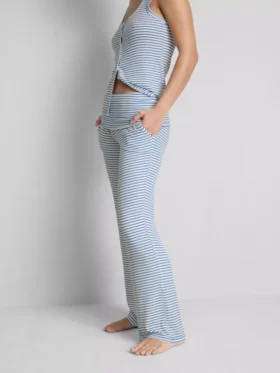 Pantaloni de Pijama cu dungi și nervuri, ideali pentru relaxare